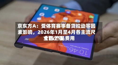 京东方A：受体育赛事备货拉动等因素影响，2026年1月至4月各主流尺寸TV产品费用全面上涨-第3张图片