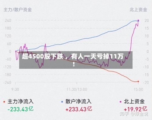 超4500股下跌 	，有人一天亏掉11万！-第2张图片