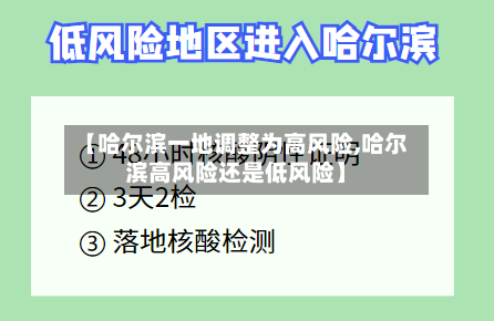 【哈尔滨一地调整为高风险,哈尔滨高风险还是低风险】