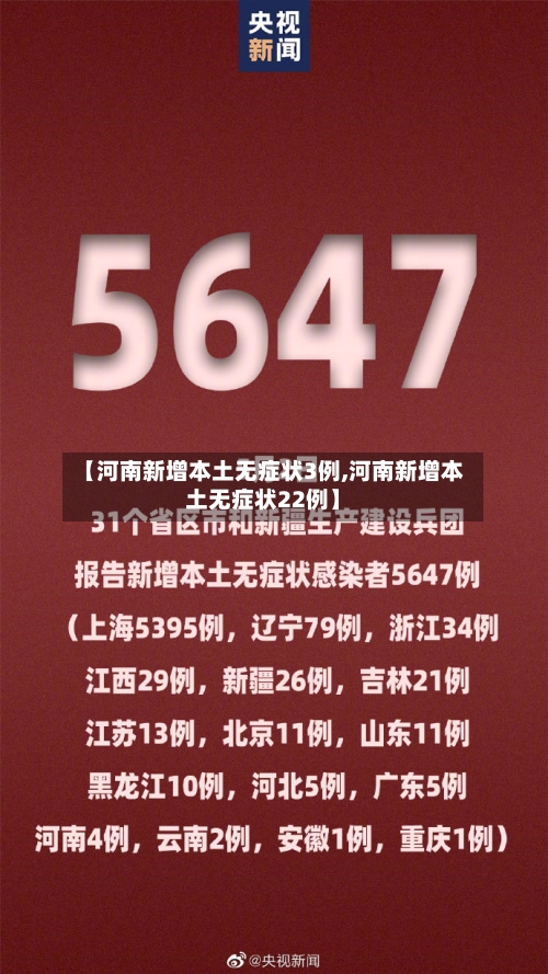 【河南新增本土无症状3例,河南新增本土无症状22例】-第3张图片
